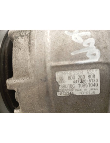 Recambio de compresor aire acondicionado para volkswagen passat berlina (3b3) 2.0 referencia OEM IAM 8D0260808  