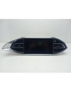 Recambio de pantalla multifuncion para peugeot 308 active referencia OEM IAM 981148628000  