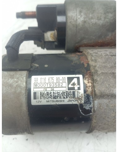 Recambio de motor arranque para citroën c3 1.4 hdi 16v exclusive referencia OEM IAM 9801667580  