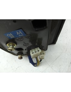 Recambio de retrovisor derecho para kia joice referencia OEM IAM 012113 ELECTRICO CLEMAS BLANCAS 2