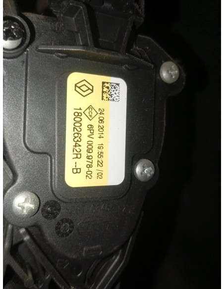Recambio de potenciometro pedal para dacia logan ii 1.2 16v cat referencia OEM IAM 180026342R  