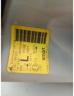 Recambio de faro izquierdo para smart coupe 0.8 cdi cat referencia OEM IAM 0301169201   2