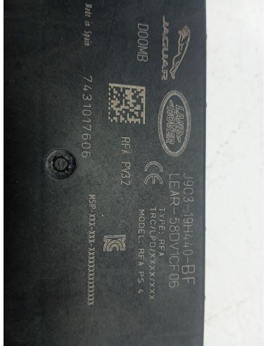 Recambio de modulo electronico para jaguar e-pace se referencia OEM IAM J9C319H440BF  