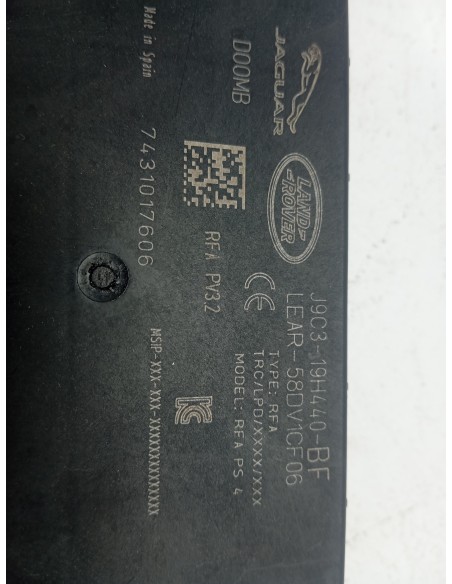 Recambio de modulo electronico para jaguar e-pace se referencia OEM IAM J9C319H440BF  