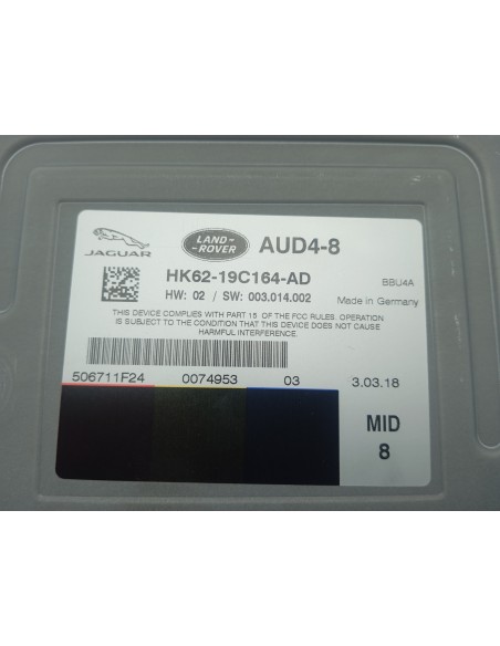 Recambio de modulo electronico para jaguar e-pace se referencia OEM IAM HK6219C164AD  
