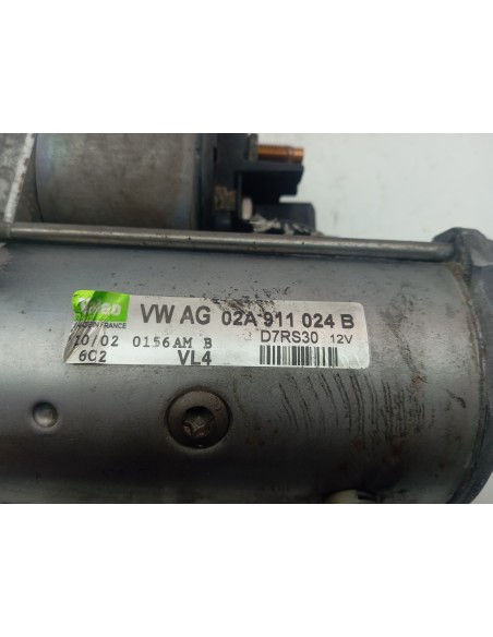 Recambio de motor arranque para seat ibiza (6l1) 1.9 tdi referencia OEM IAM 02A911024B  