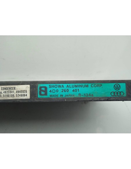 Recambio de condensador a/a para audi a8 (d2) 4.2 v8 32v referencia OEM IAM 4D0260401  