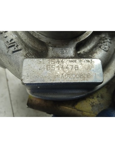 Recambio de turbocompresor para fiat brava (182) 1.9 diesel referencia OEM IAM 7008891  