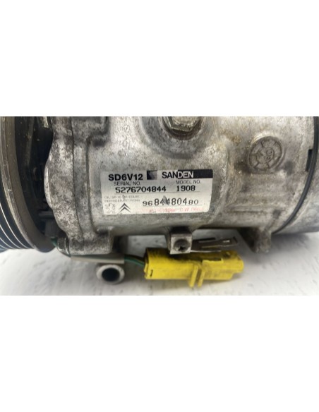 Recambio de compresor aire acondicionado para citroën c2 1.1 referencia OEM IAM 9684480480  
