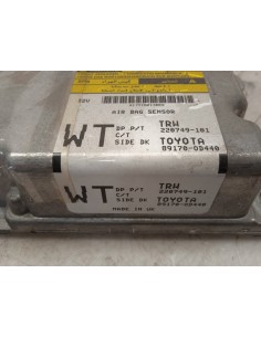 Recambio de centralita airbag para toyota yaris 1.4 turbodiesel cat referencia OEM IAM 891700D440   2