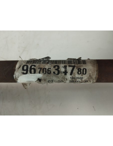 Recambio de transmision delantera derecha para peugeot 206+ 1.1 referencia OEM IAM 9670634780  