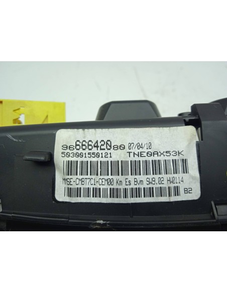 Recambio de cuadro instrumentos para peugeot 308 1.6 16v referencia OEM IAM 9666642080  
