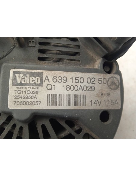 Recambio de alternador para smart forfour 1.5 cdi cat referencia OEM IAM 2542956A  