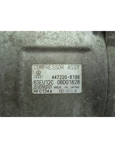Recambio de compresor aire acondicionado para audi a2 (8z) 1.4 tdi referencia OEM IAM 4472208196  