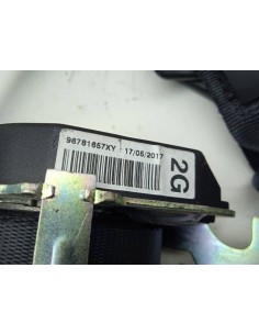 Recambio de cinturon seguridad trasero izquierdo para peugeot 2008 (--.2013) allure referencia OEM IAM 96781657XY   2