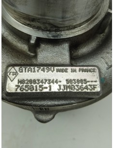 Recambio de turbocompresor para renault grand scenic m9r a 7 referencia OEM IAM 8200347344   2