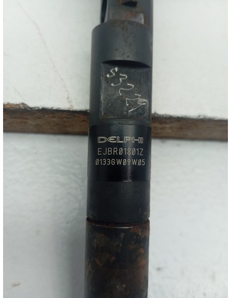 Recambio de inyector para renault megane ii berlina 5p 1.5 dci diesel referencia OEM IAM EJBR01801Z  