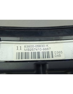 Recambio de cuadro instrumentos para toyota avensis berlina (t25) 2.0 d-cat referencia OEM IAM 8380005630K MB2574109867  2