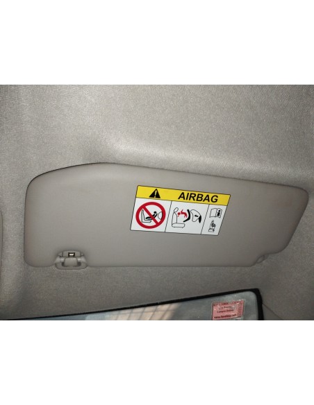 Recambio de parasol derecho para citroën c3 elle referencia OEM IAM 98100807BJ  