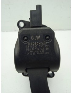 Recambio de potenciometro pedal para peugeot 3008 sport pack referencia OEM IAM 9671416880   2