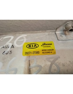 Recambio de intercooler para kia carens 2.0 crdi referencia OEM IAM 2827127360   2