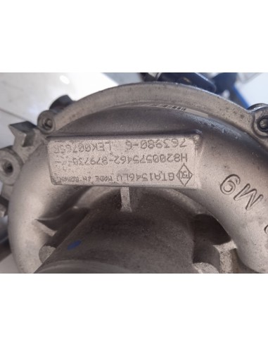 Recambio de turbocompresor para renault grand scenic referencia OEM IAM 7639806  