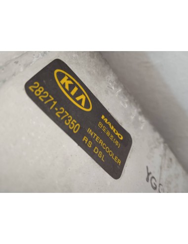 Recambio de intercooler para kia carens 2.0 crdi referencia OEM IAM 2827127350  