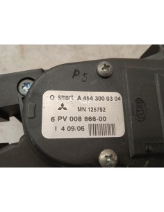 Recambio de potenciometro pedal para smart forfour 1.5 cdi cat referencia OEM IAM A4543000304   2