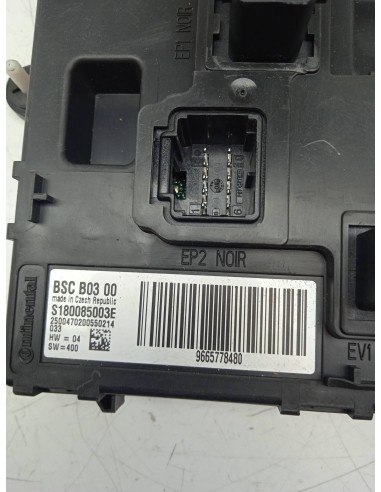 Recambio de modulo electronico para citroën c4 picasso referencia OEM IAM 9665778480  
