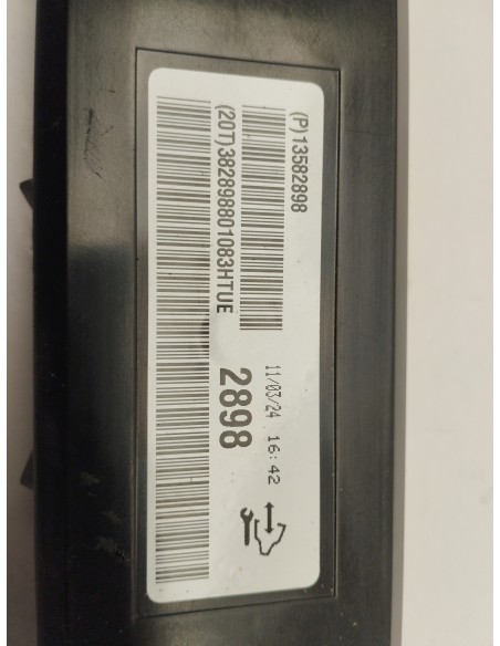 Recambio de modulo electronico para opel insignia berlina cosmo referencia OEM IAM 13582898  