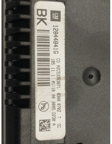 Recambio de pantalla multifuncion para opel insignia berlina cosmo referencia OEM IAM 12844841G  