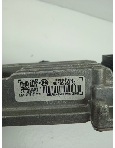 Recambio de modulo electronico para citroën c4 picasso attraction referencia OEM IAM 9819598180  