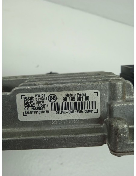 Recambio de modulo electronico para citroën c4 picasso attraction referencia OEM IAM 9819598180  