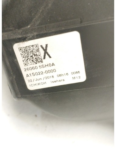 Recambio de faro izquierdo para nissan leaf n-connecta referencia OEM IAM 260605SH0A  