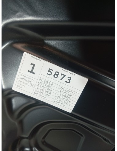 Recambio de elevalunas delantero derecho para porsche cayenne (typ 9pa) s referencia OEM IAM 7L0959702A  