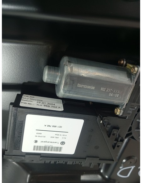 Recambio de elevalunas delantero derecho para porsche cayenne (typ 9pa) s referencia OEM IAM 7L0959702A  