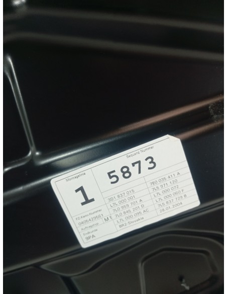 Recambio de elevalunas delantero izquierdo para porsche cayenne (typ 9pa) s referencia OEM IAM 7L0959701A  