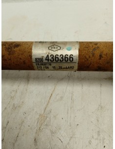 Recambio de transmision delantera derecha para renault megane ii coupe/cabrio 1.9 dci diesel referencia OEM IAM 8200436366   2