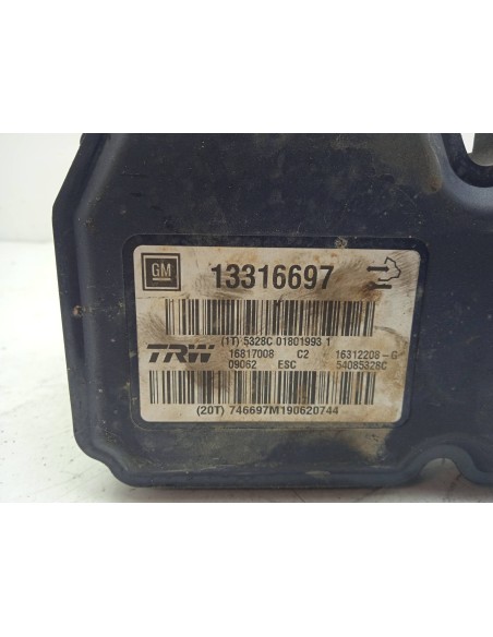 Recambio de abs para opel insignia berlina 2.0 cdti cat referencia OEM IAM 13316697  