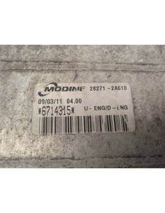 Recambio de intercooler para kia cee´d 1.6 crdi cat referencia OEM IAM 282712A610   2