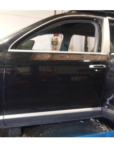 Recambio de puerta delantera izquierda para porsche cayenne (typ 9pa) s referencia OEM IAM 95553101105 COLOR NEGRO 