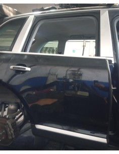 Recambio de puerta trasera derecha para porsche cayenne (typ 9pa) s referencia OEM IAM 95553301203 COLOR NEGRO 