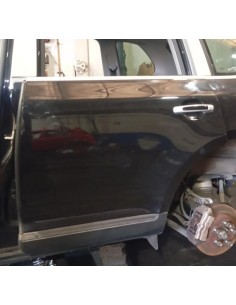 Recambio de puerta trasera izquierda para porsche cayenne (typ 9pa) s referencia OEM IAM 95553301103 COLOR NEGRO 