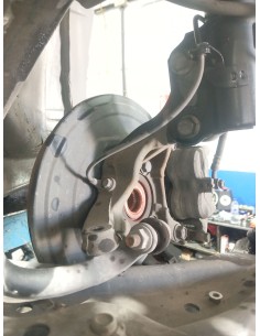 Recambio de mangueta delantera izquierda para nissan leaf n-connecta referencia OEM IAM 400151KK0A   2