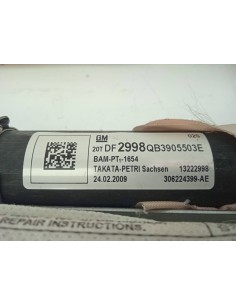 Recambio de airbag cortina delantero izquierdo para opel insignia berlina 2.0 cdti cat referencia OEM IAM 13222998   2