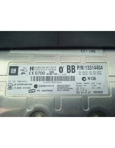 Recambio de modulo electronico para opel insignia berlina 2.0 cdti cat referencia OEM IAM 13314404  