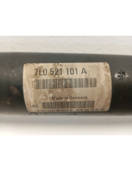 Recambio de transmision central delantera para porsche cayenne (typ 9pa) s referencia OEM IAM 7L0521101A  