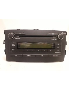 Recambio de sistema audio / radio cd para toyota auris 1.6 16v cat referencia OEM IAM 8612002A70  