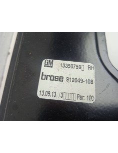 Recambio de elevalunas delantero derecho para opel astra j lim. 2.0 16v cdti referencia OEM IAM 13350759   2