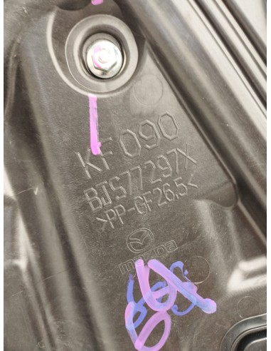 Recambio de elevalunas trasero derecho para mazda 3 lim. () luxury referencia OEM IAM BJS77297X  